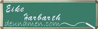 Eike Harbarth Visitenkarte